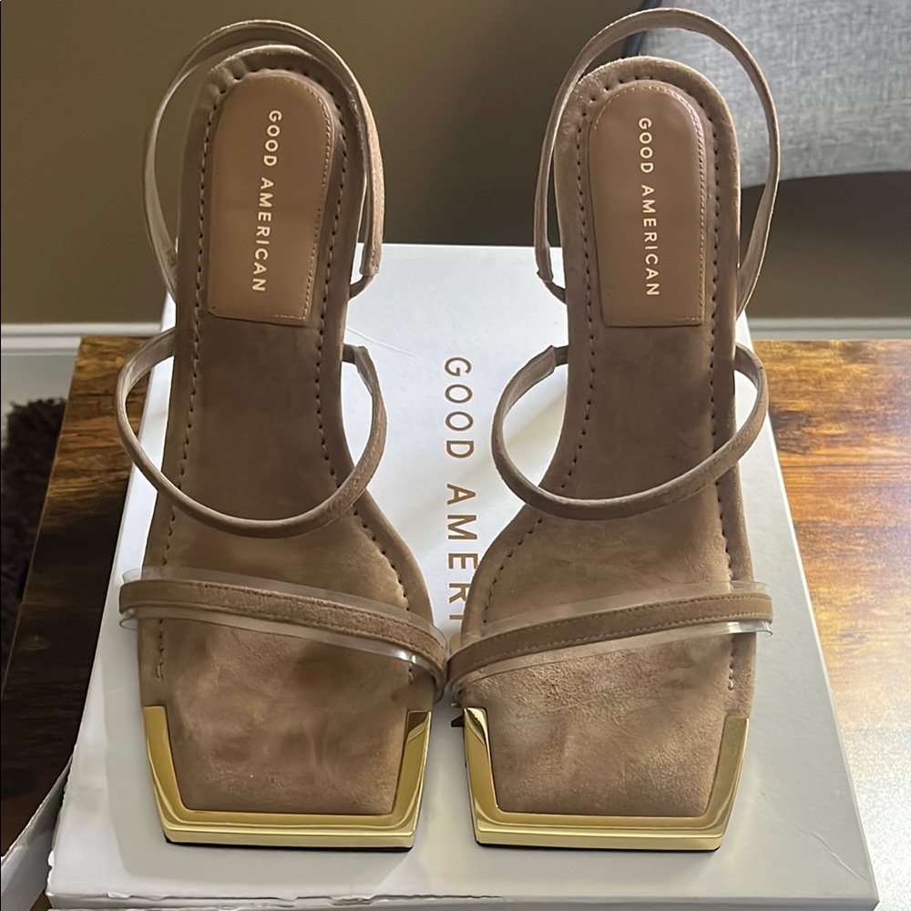 Good American Tan Women's Heels